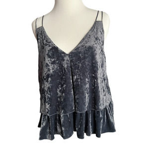 Aerie Velvet Spaghetti Strap Tank Top Cami